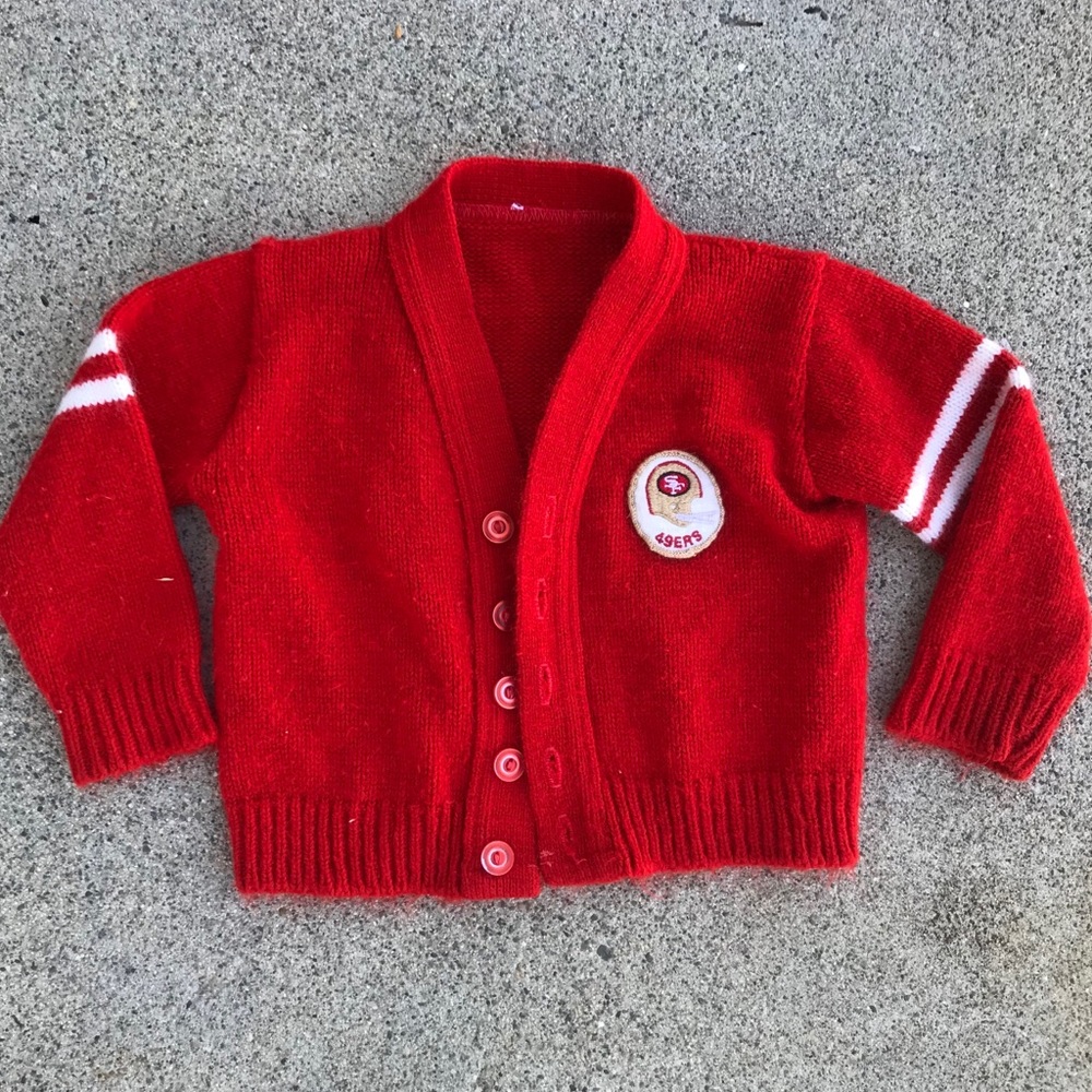 Vintage 49er cardigan